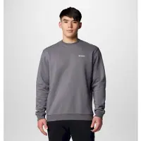 Columbia Men's Meridian Creek Crew City Grey Heather Pitkähihaiset paidat XL