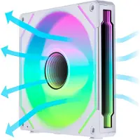 Lian Li UNI FAN SL INF Reverse 140 mm Infinity RGB PWM tuuletin (val.)