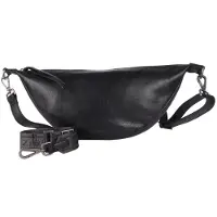 Harbour 2nd Just Pure Novalie Crossbody-laukku Nahka 43 cm Musta