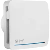 THERMEX Ecoair-suunnittelu - kosteusmittarilla varustettu