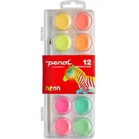 Penol Neon 12 väriä vesivärit