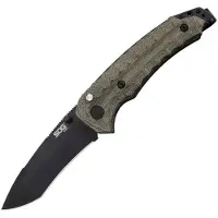 SOG Kiku Assisted S35VN - Black