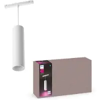 Philips Hue Perifo Cylinder -älyriippuvalaisin, White and Color Ambiance, valkoinen