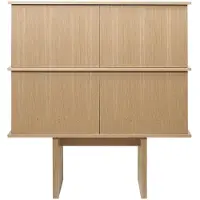 Ferm Living Stilt sideboard double 109x100 cm Natural oak
