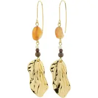 Pilgrim Eclipse Earrings Gold-Plated - Gold - ONE SIZE
