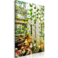 Artgeist Cracow: Cafe With Ivy Vertical taulu