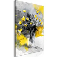 Artgeist Bouquet Of Colours Vertical Yellow taulu