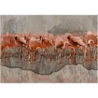 Kärkkäinen Artgeist Flamingo Lake fototapetti