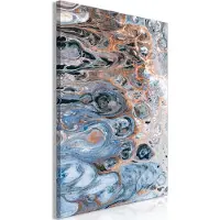 Artgeist Sienna Blue Marble Vertical taulu