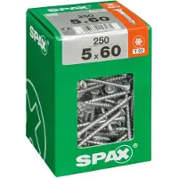 Spax TX 5x60 uppokanta yleisruuvi