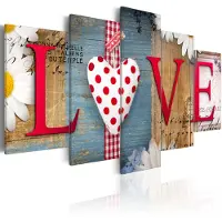 Artgeist Love - Handmade taulusetti