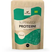 Foodin Supervege Maustamaton Luomu 600 g kasviproteiinisekoitus