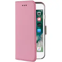 Enjoy Apple iPhone 8 / iPhone SE (2020, 2022) / iPhone 7 / 6 / 6S (musta) Booklet Case Slim