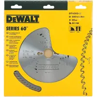 DeWalt Z80 250 mm pyörösahanterä