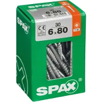 Spax TX 6x80 uppokanta yleisruuvi