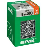 Spax TX 4,5x80 uppokanta yleisruuvi