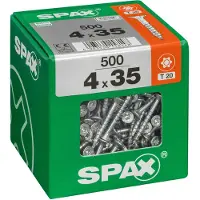 Spax TX 4x35 uppokanta yleisruuvi