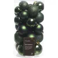 Décoris 30 kpl joulupallot