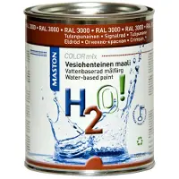 Maston Maali Tulenpunainen RAL3000 1L - Maston H2O!