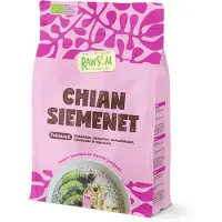Rawsom Chia Seeds 1 kg luomu Chian siemenet
