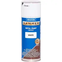 Maston Hammer sileä valkoinen 400ml spraymaali