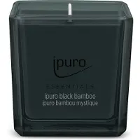 Ipuro Essentials black bamboo Tuoksukynttilä 125 g
