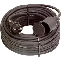 Opal IP44 20 m 3x2,5 1-osainen jatkojohto
