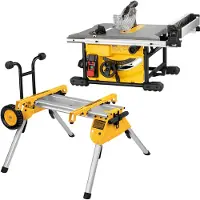 DeWalt DWE7485RS-XC pöytäsaha jalustalla