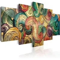 Artgeist Colourful Waves taulusetti