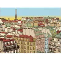 Artgeist Hyvää huomenta Paris! fototapetti