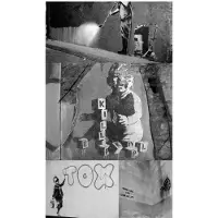 Artgeist Banksy - Grey Collage fototapetti