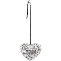 Blomdahl Straight Pend C Ball White 12 mm korvakorut