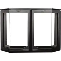 Pisla Htt520 650x410 mm musta erkkeriluukku