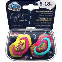 Canpol Babies Neon Love 2 kpl silikoni huvitutti
