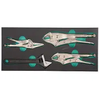 Kamasa-Tools jakoavain ja lukkopihtisarja,