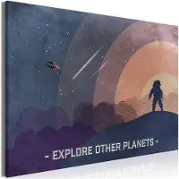 Artgeist Explore Other Planets Wide taulu