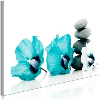 Artgeist Calm Mallow Narrow Turquoise taulu