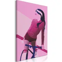 Artgeist Woman On Bicycle taulu