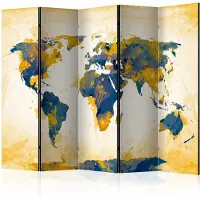 Artgeist Map Of The World - Sun And Sky 5-osainen sermi