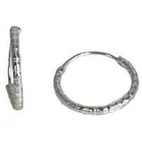 Silver Bar 4256 Bone korvakorut