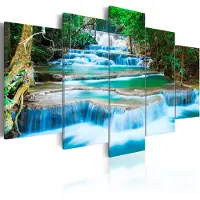 Artgeist Blue Waterfall taulusetti