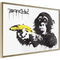Artgeist Banksy: Banana Gun I juliste