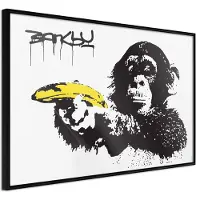 Artgeist Banksy: Banana Gun I juliste