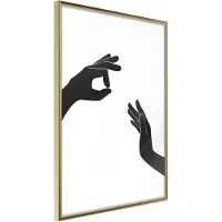 Artgeist Language Of Gestures I juliste