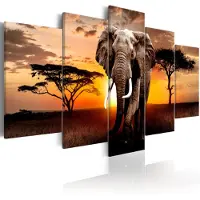 Artgeist Elephant Migration taulusetti