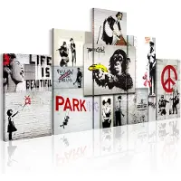 Artgeist Street Crimes: Banksy art taulusetti