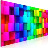 Artgeist Colourful Cubes taulusetti