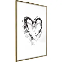 Artgeist Painted Declaration Of Love juliste