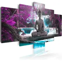 Artgeist Waterfall and Buddha taulusetti