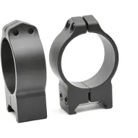 Warne 34 mm med weaver mattamusta kiikarinjalka